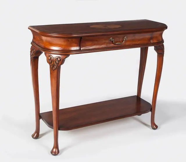 Alt view image 2 of 6 - Ridgeland Console Table in Medium Brown 2110101