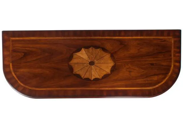 Alt view image 3 of 6 - Ridgeland Console Table in Medium Brown 2110101