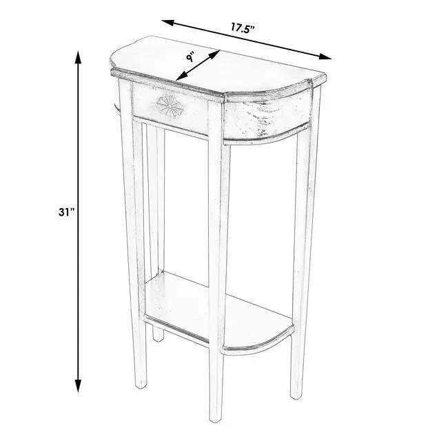 Alt view image 5 of 7 - Wendell Console Table in Beige 3009424