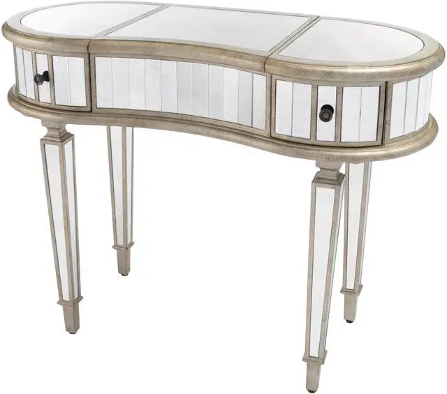 Main image of Constance Mirrored Vanity Table in Silver 3506146