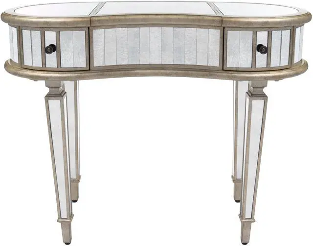 Alt view image 4 of 7 - Constance Mirrored Vanity Table in Silver 3506146