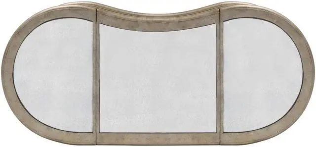 Alt view image 3 of 7 - Constance Mirrored Vanity Table in Silver 3506146