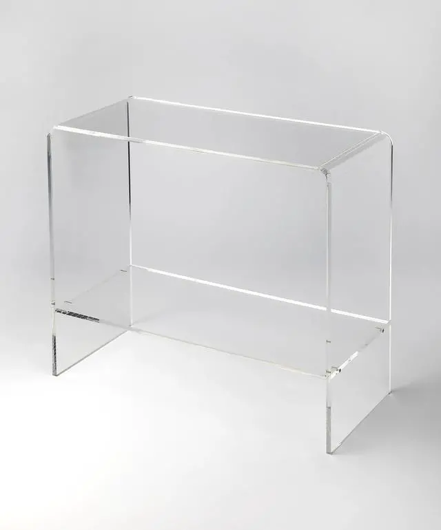 Main image of Crystal Clear Acrylic Console Table in Clear 3610335