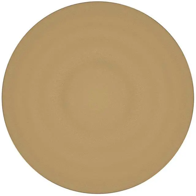 Alt view image 2 of 5 - Darien Round Pedestal 10"W Side Table in Gold 4324226