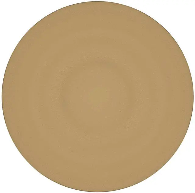 Alt view image 4 of 5 - Darien Round Pedestal 10"W Side Table in Gold 4324226