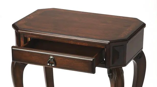 Alt view image 3 of 3 - Channing Console Table in Dark Brown 5021024