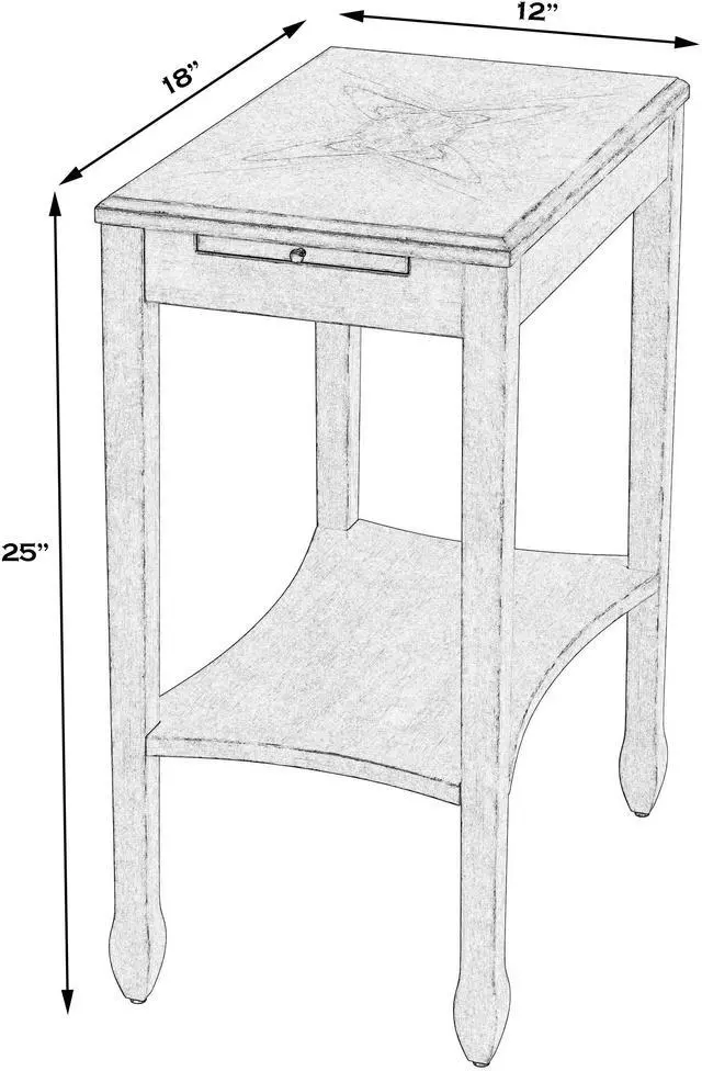Alt view image 4 of 7 - Gilbert End Table in Beige 4107424