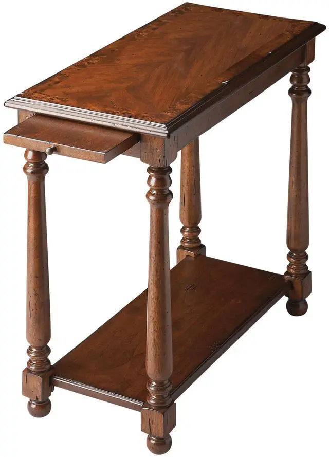 Main image of Devane CastleWood Side Table in Medium Brown 5017110