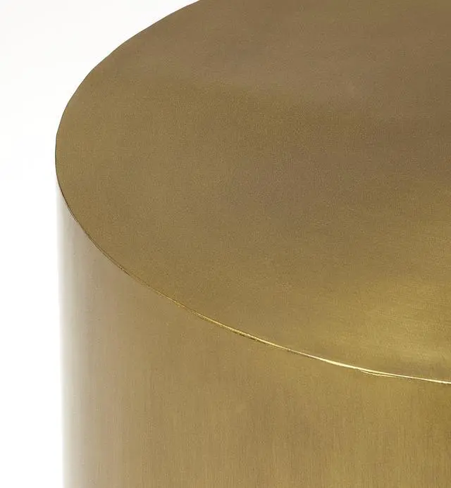 Alt view image 3 of 3 - Ervin Iron Side Tables in Gold 5243025