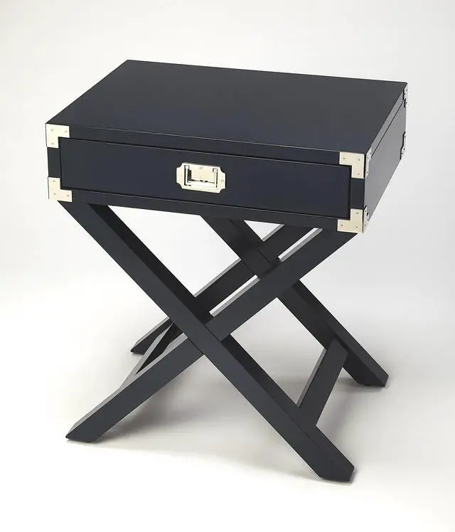 Main image of Anew Campaign Side Table in Blue 5258291