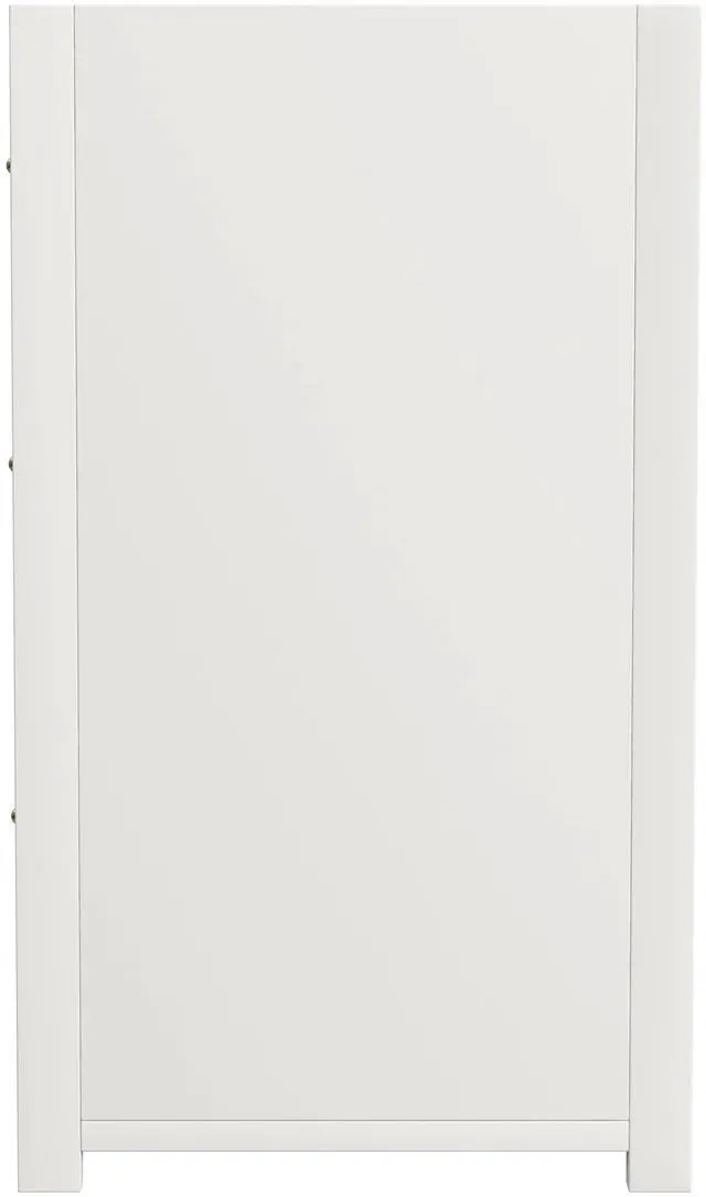 Alt view image 7 of 7 - Lark 3 Drawer Nightstand in White 5671304