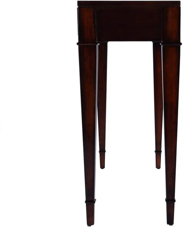 Alt view image 5 of 7 - Kai 2 Drawer 45" Wood Console Table in Dark Brown 5714024