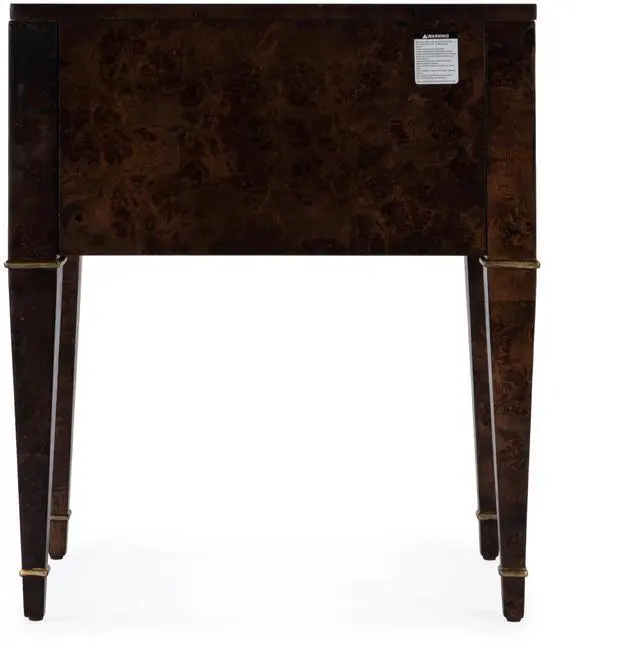 Alt view image 5 of 7 - Kai 2 Drawer End Table in Dark Brown 5713446