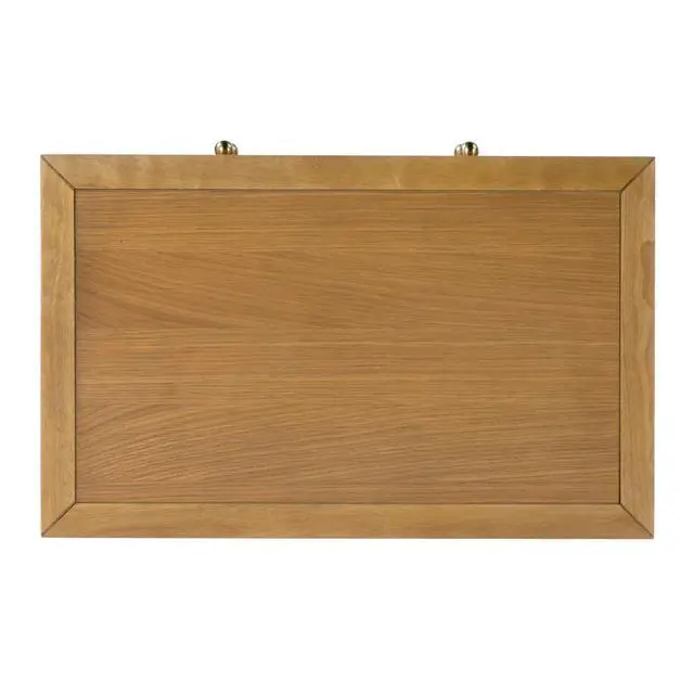 Alt view image 5 of 7 - Nora 2-Drawer Wide Nightstand in Brown 5732452
