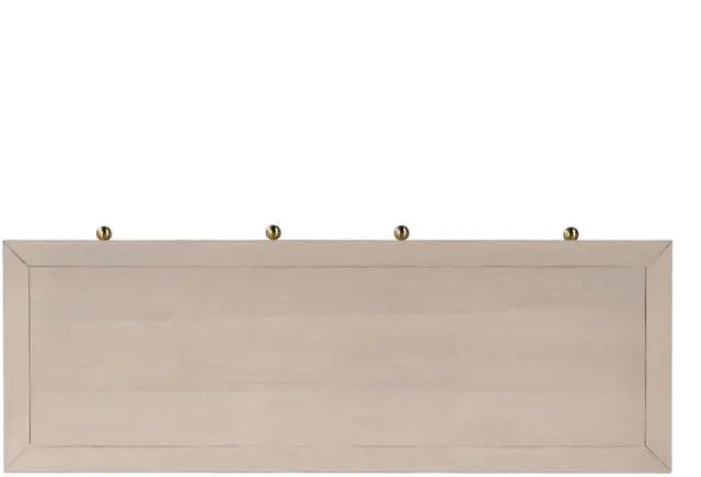 Alt view image 3 of 7 - Nora 2 Drawer Console Table in Taupe 5739450