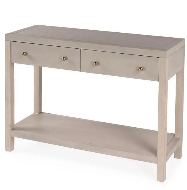 Main image of Nora 2 Drawer Console Table in Taupe 5739450