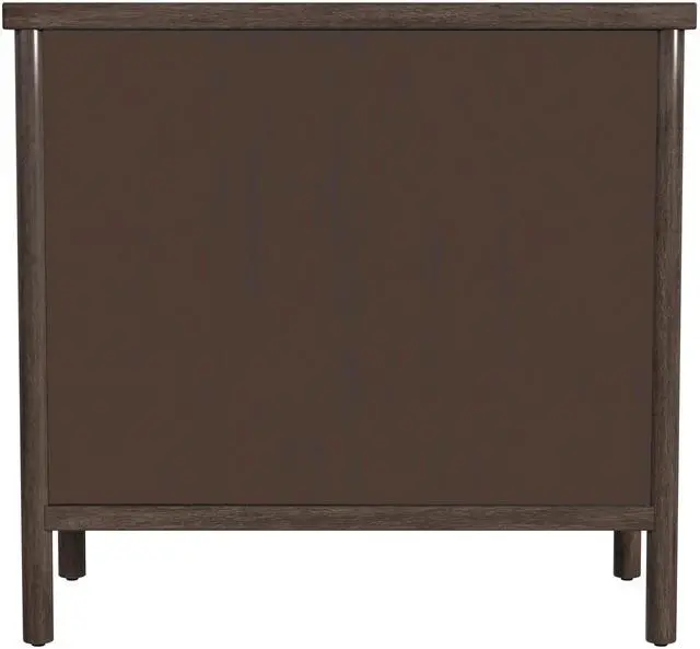 Alt view image 5 of 7 - Lennon 3 Drawer Rounded Leg Dresser in Brown 5754474
