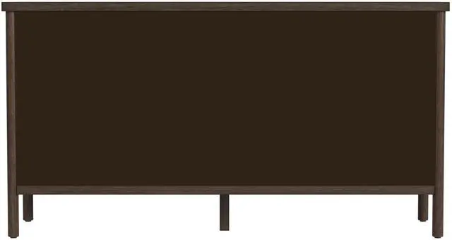 Alt view image 4 of 7 - Lennon 6 Drawer Rounded Leg Dresser in Brown 5755474