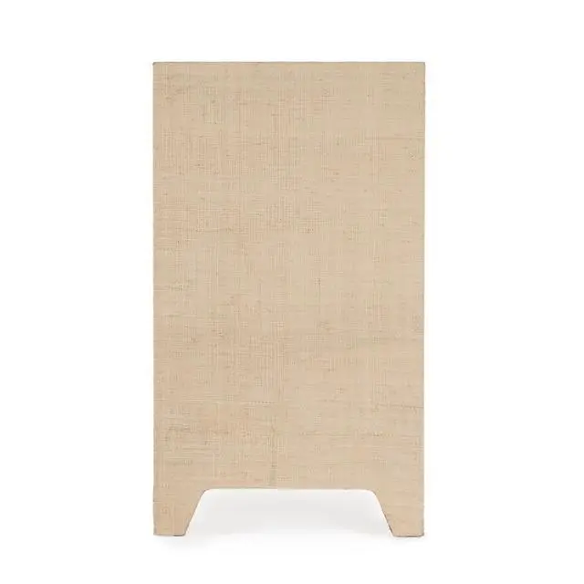 Alt view image 2 of 7 - Bar Harbor Raffia 1 Drawer Nightstand in Natural 5669362