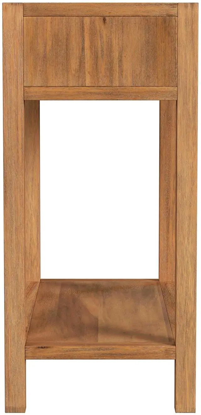 Alt view image 10 of 12 - Butler Specialty Company Lark 30" Natural Wood 1 Drawer Nightstand, Light Brown