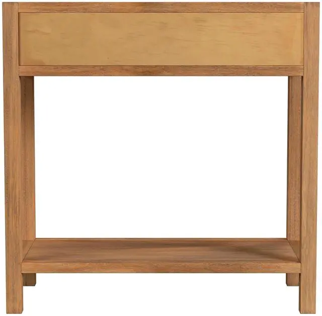 Alt view image 8 of 12 - Butler Specialty Company Lark 30" Natural Wood 1 Drawer Nightstand, Light Brown