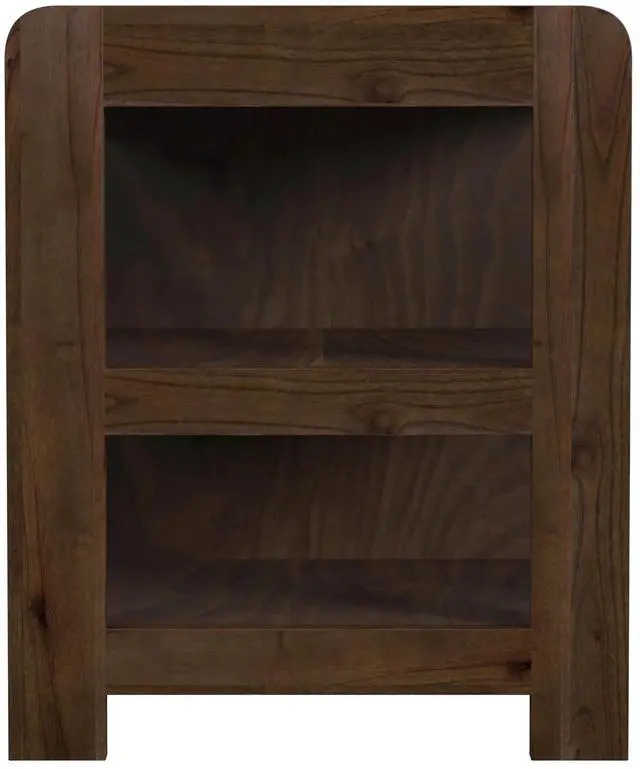 Alt view image 4 of 6 - Hanover Walnut 44" TV Stand in Dark Brown 5682188
