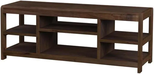 Main image of Hanover Walnut 44" TV Stand in Dark Brown 5682188