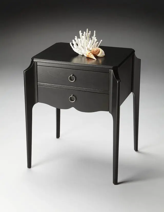 Alt view image 2 of 2 - Wilshire End Table in Black 7016111
