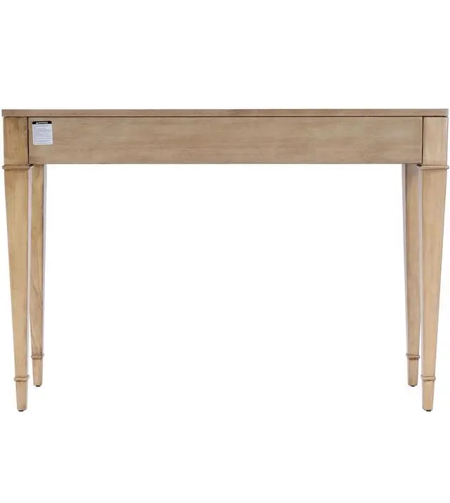 Alt view image 7 of 7 - Kai 2 Drawer 45" Wood Console Table in Beige 5714424
