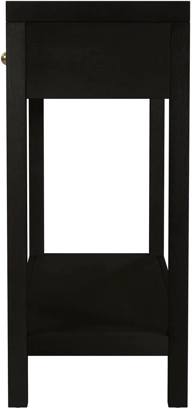 Alt view image 5 of 7 - Nora 2 Drawer Console Table in Coffee 5739451