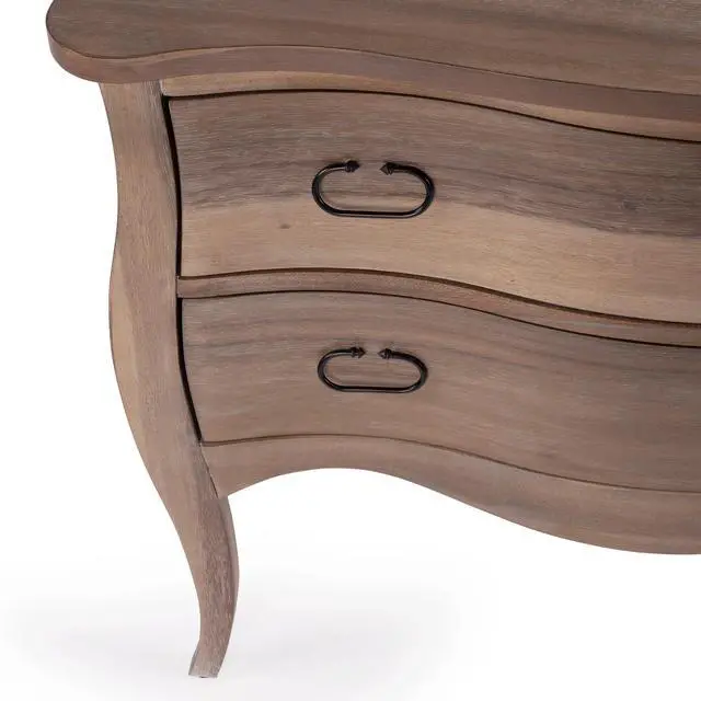 Alt view image 7 of 7 - Rochelle Natural 2 Drawer Chest in Light Brown 9307312