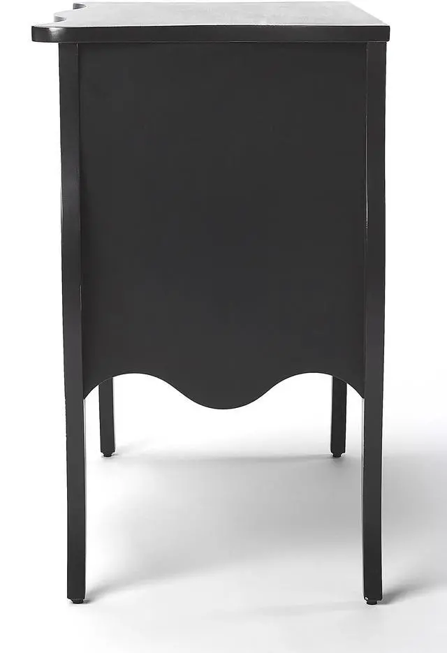Alt view image 3 of 7 - Rochelle 2 Drawer Chest in Black 9307295