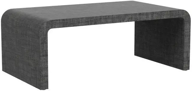Alt view image 3 of 7 - Chatham Waterfall Charcoal Coffee Table in Charcoal 9744420