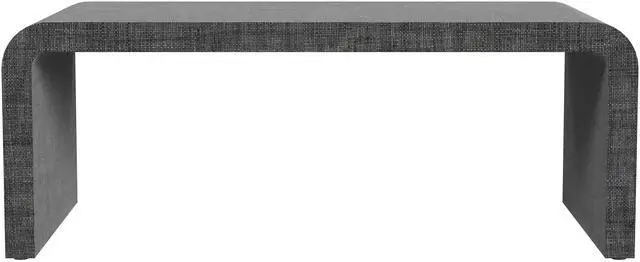 Alt view image 5 of 7 - Chatham Waterfall Charcoal Coffee Table in Charcoal 9744420