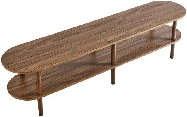 Alt view image 6 of 7 - Torus Oval Wood TV Stand by Modway EEI-7158