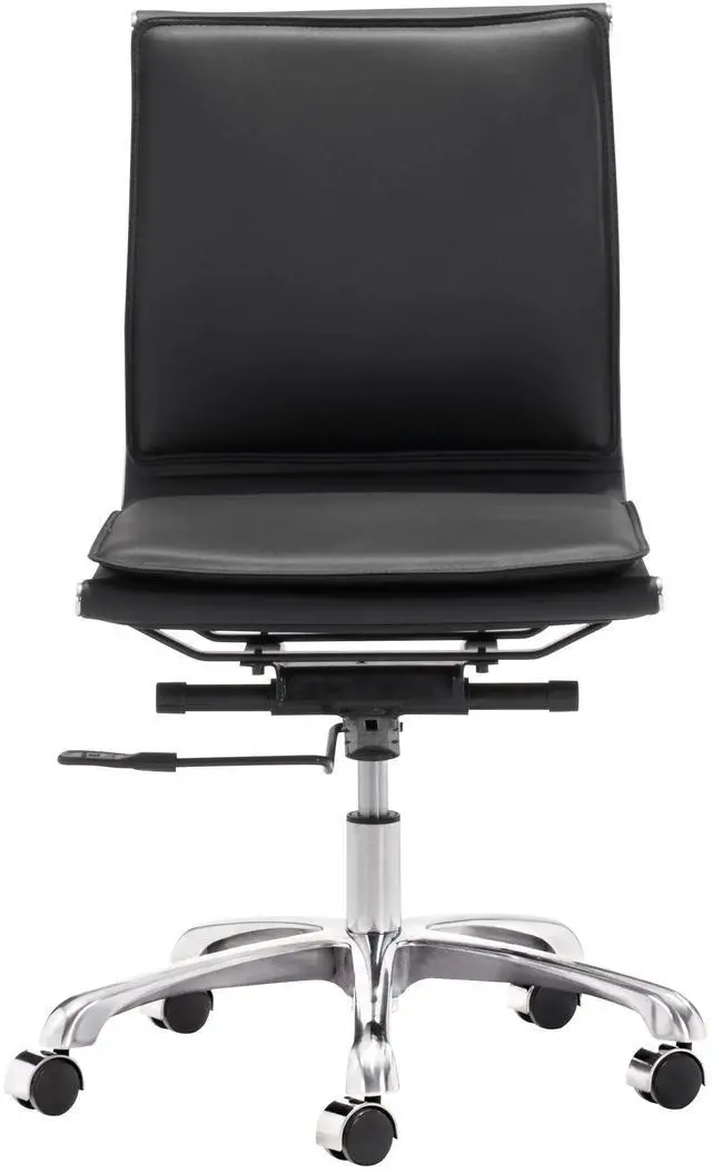 Alt view image 6 of 7 - Lider Plus Armless Office Chair and Liderato Office Chair