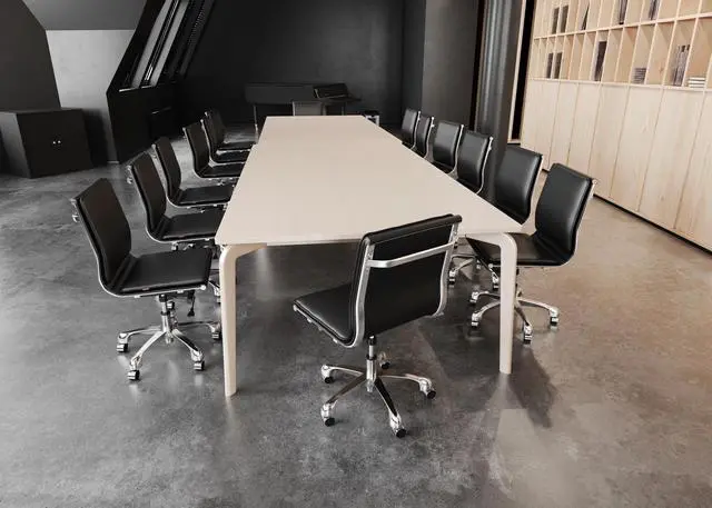 Alt view image 4 of 7 - Lider Plus Armless Office Chair and Liderato Office Chair