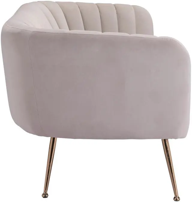 Main image of Deco Sofa with Gold Accents