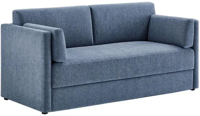 Main image of Linden Upholstered Heathered Chenille Sofa by Modway