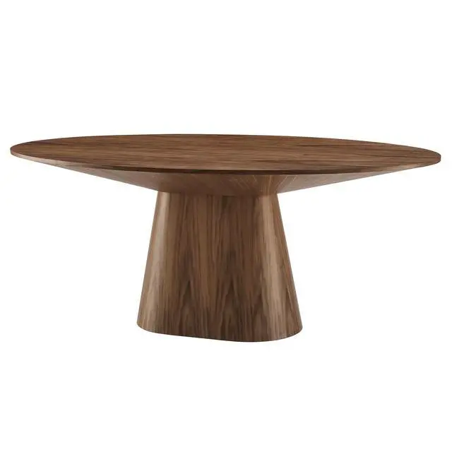 Alt view image 3 of 7 - Provision 75" Oval Dining Table White EEI-4912-WHI