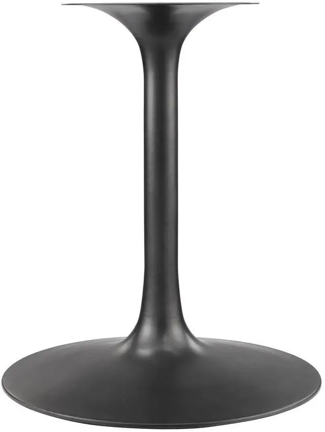Alt view image 5 of 7 - Lippa 60" Round Pedestal Solid Wood and Metal Dining Table by Modway