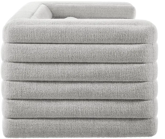 Alt view image 4 of 7 - Relle Channel Tufted Boucle Upholstered Sofa by Modway
