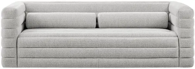 Alt view image 6 of 7 - Relle Channel Tufted Boucle Upholstered Sofa by Modway