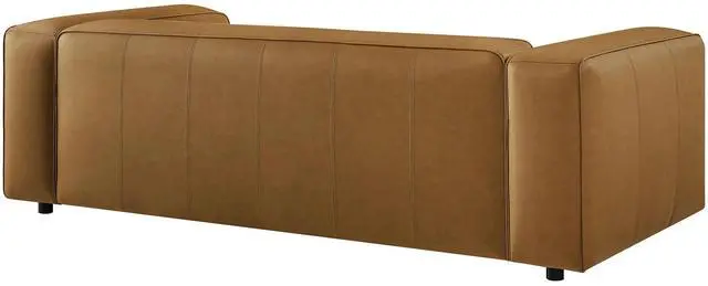 Alt view image 5 of 7 - Auren Upholstered Vegan Leather Sofa by Modway