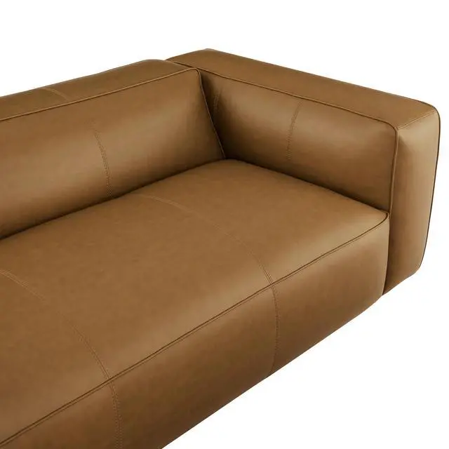 Alt view image 7 of 7 - Auren Upholstered Vegan Leather Sofa by Modway