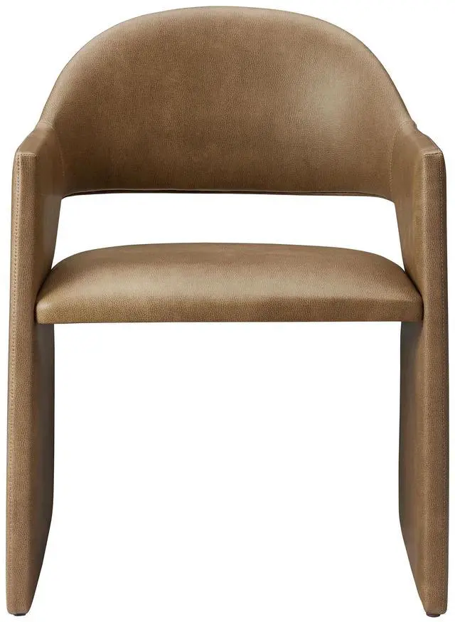 Alt view image 6 of 7 - Talia Vegan Leather Dining Armchair by Modway EEI-7442 ? Modern Dining Room Accent Chair