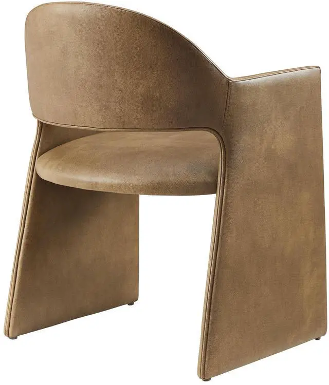 Alt view image 5 of 7 - Talia Vegan Leather Dining Armchair by Modway EEI-7442 ? Modern Dining Room Accent Chair