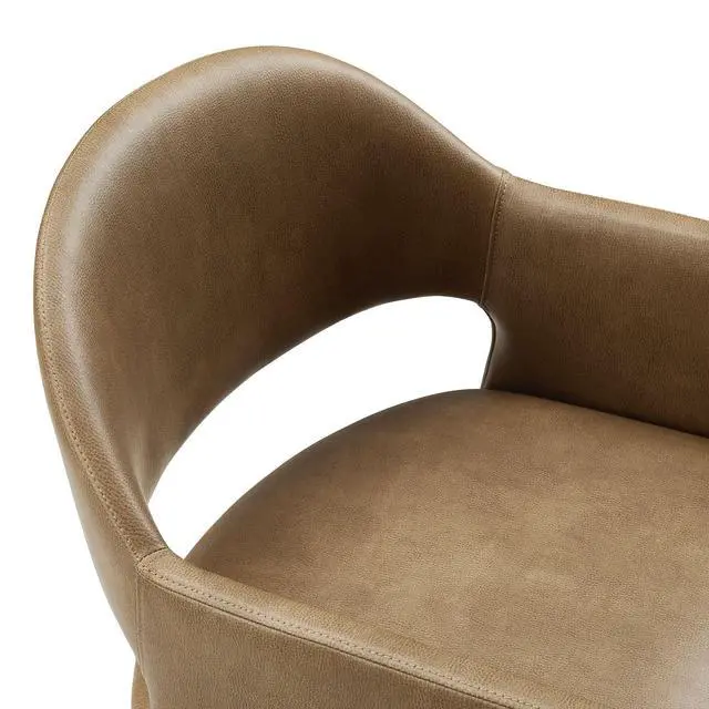 Alt view image 7 of 7 - Talia Vegan Leather Dining Armchair by Modway EEI-7442 ? Modern Dining Room Accent Chair