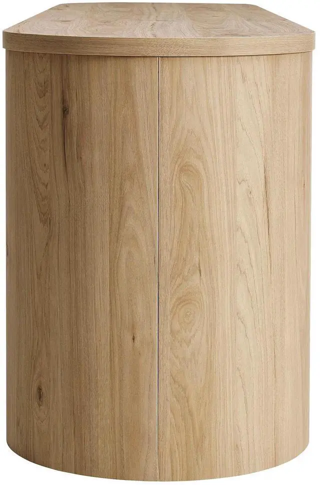 Alt view image 4 of 7 - Duval 71 Inch Oval TV Cabinet by Modway EEI-7440 Mid-Century Modern Entertainment Console
