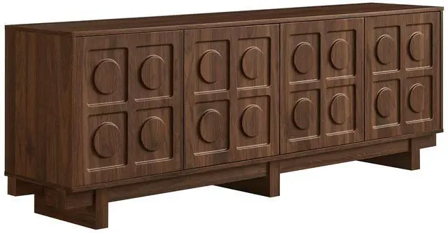 Main image of Knox TV Stand by Modway EEI-7450 - Mid-Century Inspired Media Console with Storage